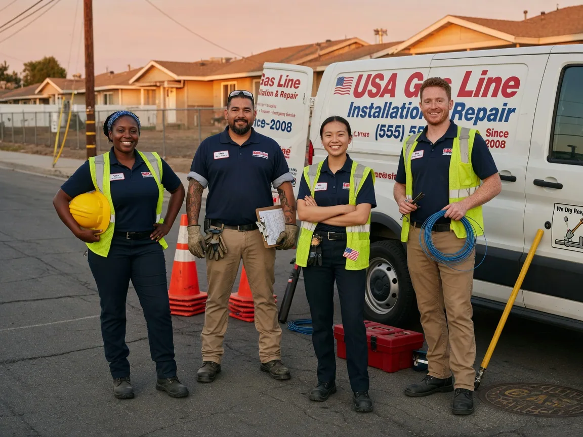 Gas Line Installation company in Geneseo, IL