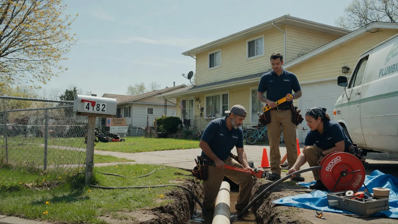 Gas Line Repair in Geneseo, IL near me